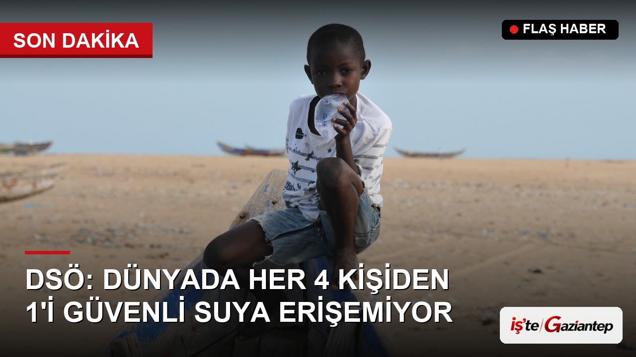 DSÖ: Dünyada Her 4 Kişiden 1'i Güvenli İçme Suyuna Erişemiyor