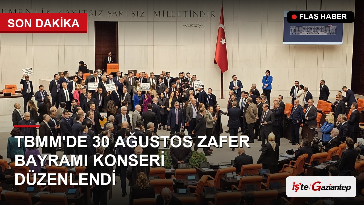 TBMM'de 30 Ağustos Zafer Bayramı Konseri Düzenlendi